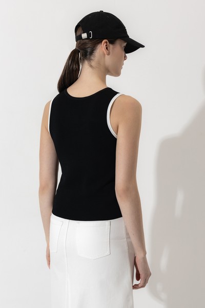 Sweater VASSA CODE, пол female, цвет black, фото №5