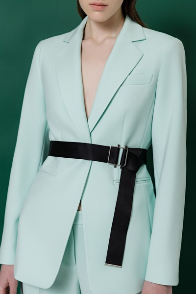 Пояс-стропа VASSA&Co, пол женский, цвет черный, фото №2