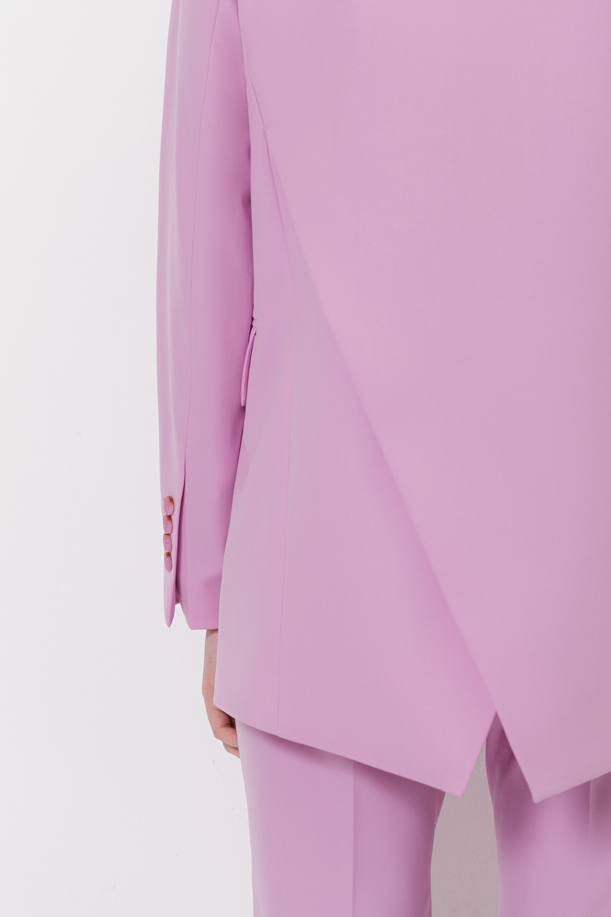 Жакет VASSA&Co, пол женский, цвет фиолетовый, фото №4