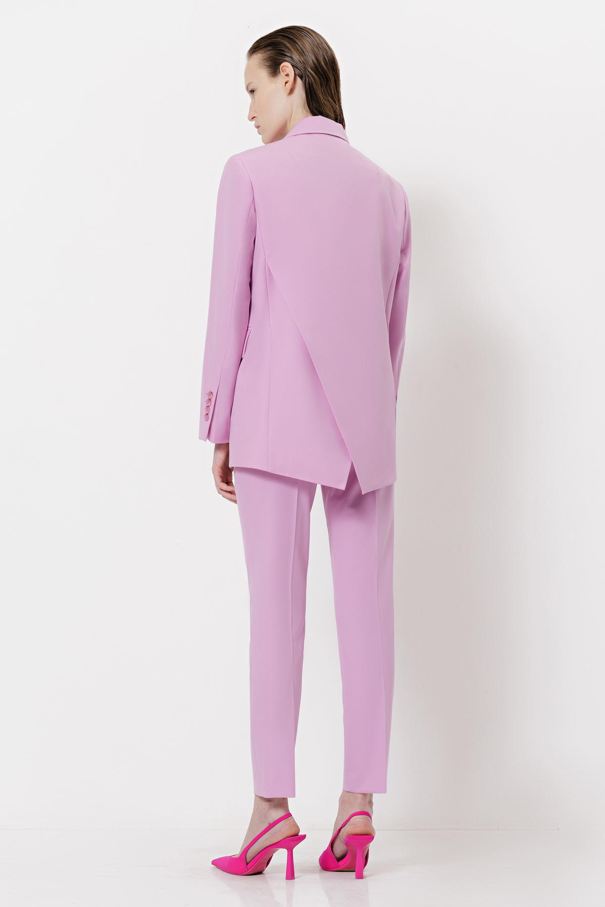 Жакет VASSA&Co, пол женский, цвет фиолетовый, фото №6