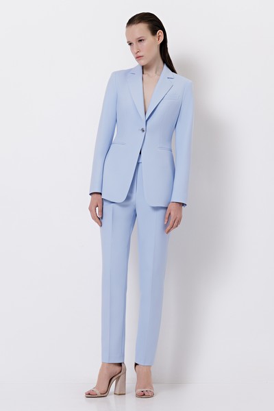 Брюки VASSA&Co, пол женский, цвет синий, фото №2