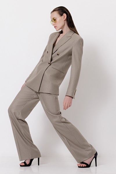 Trousers VASSA&Co, пол female, цвет brown, фото №2