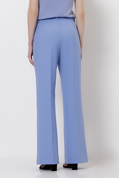 Брюки со стрелками VASSA&Co, пол женский, цвет фиолетовый, фото №4