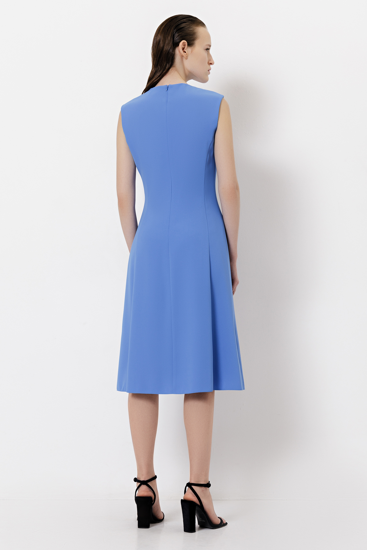 Dress VASSA&Co, пол female, цвет голубой, фото №5