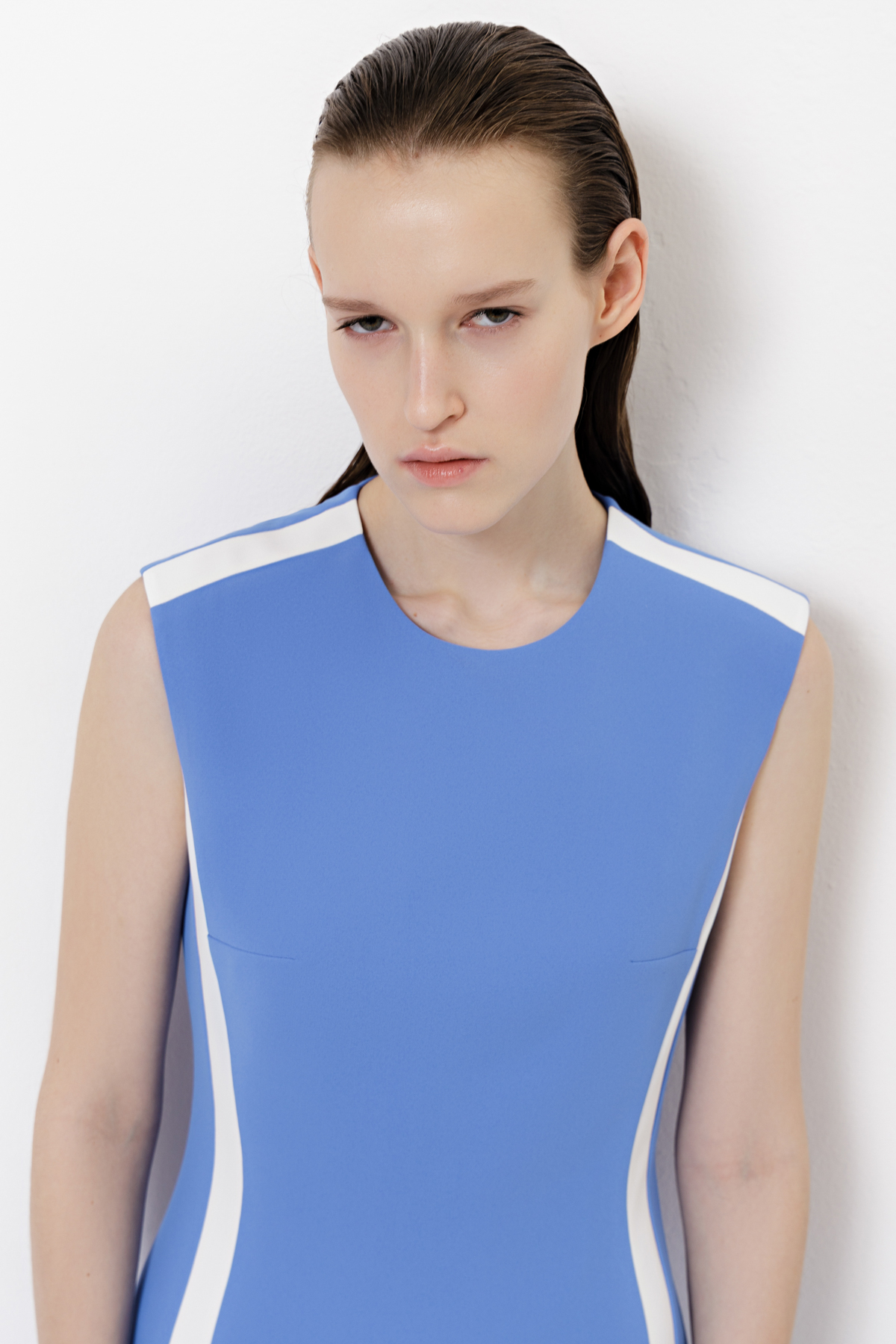 Dress VASSA&Co, пол female, цвет голубой, фото №4