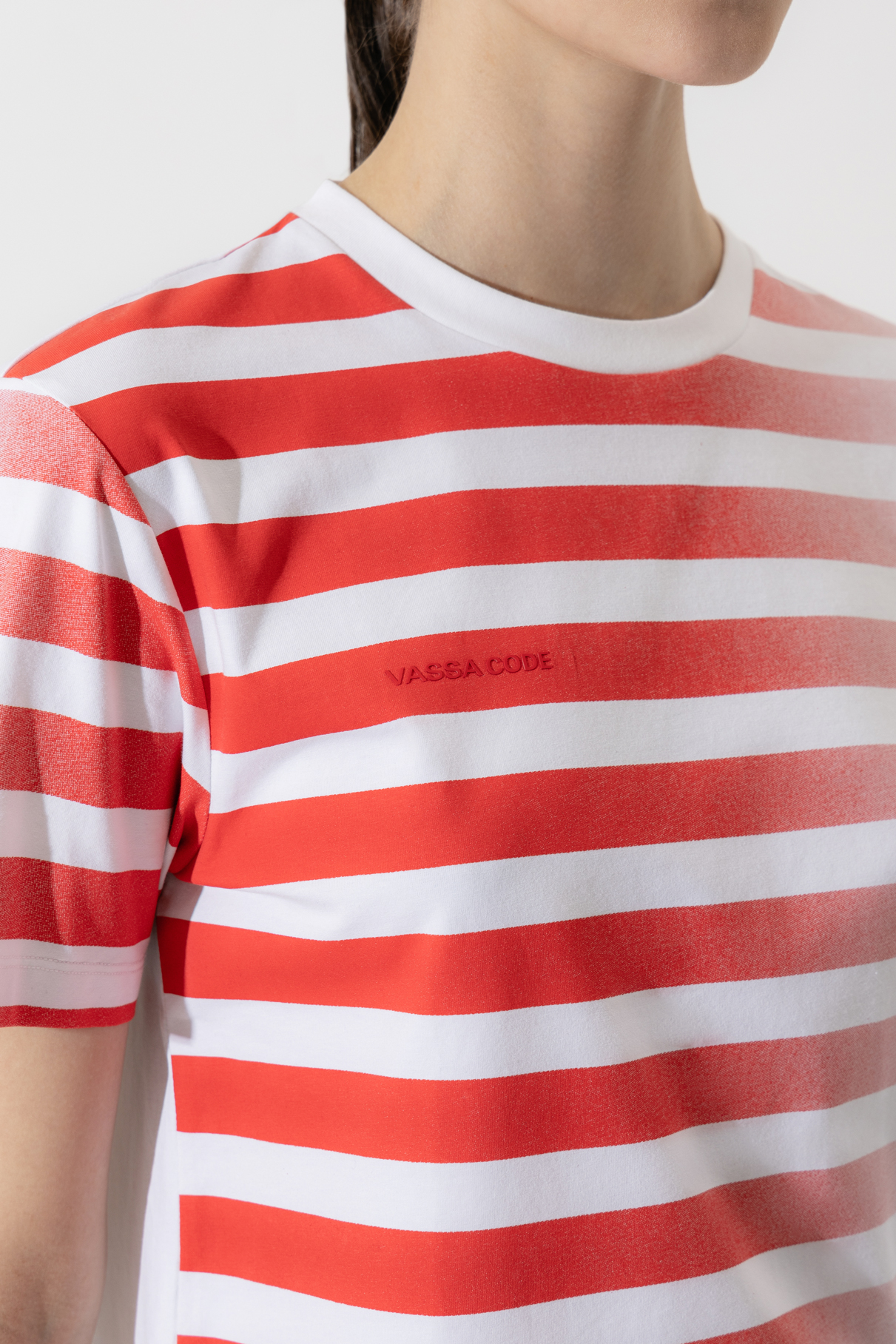 T-shirt VASSA CODE, пол female, цвет white, фото №2