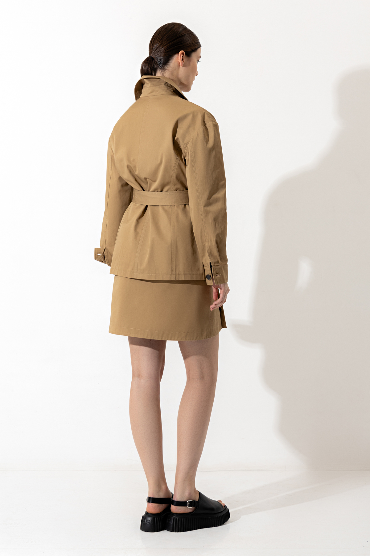 Jacket VASSA CODE, пол female, цвет brown, фото №6