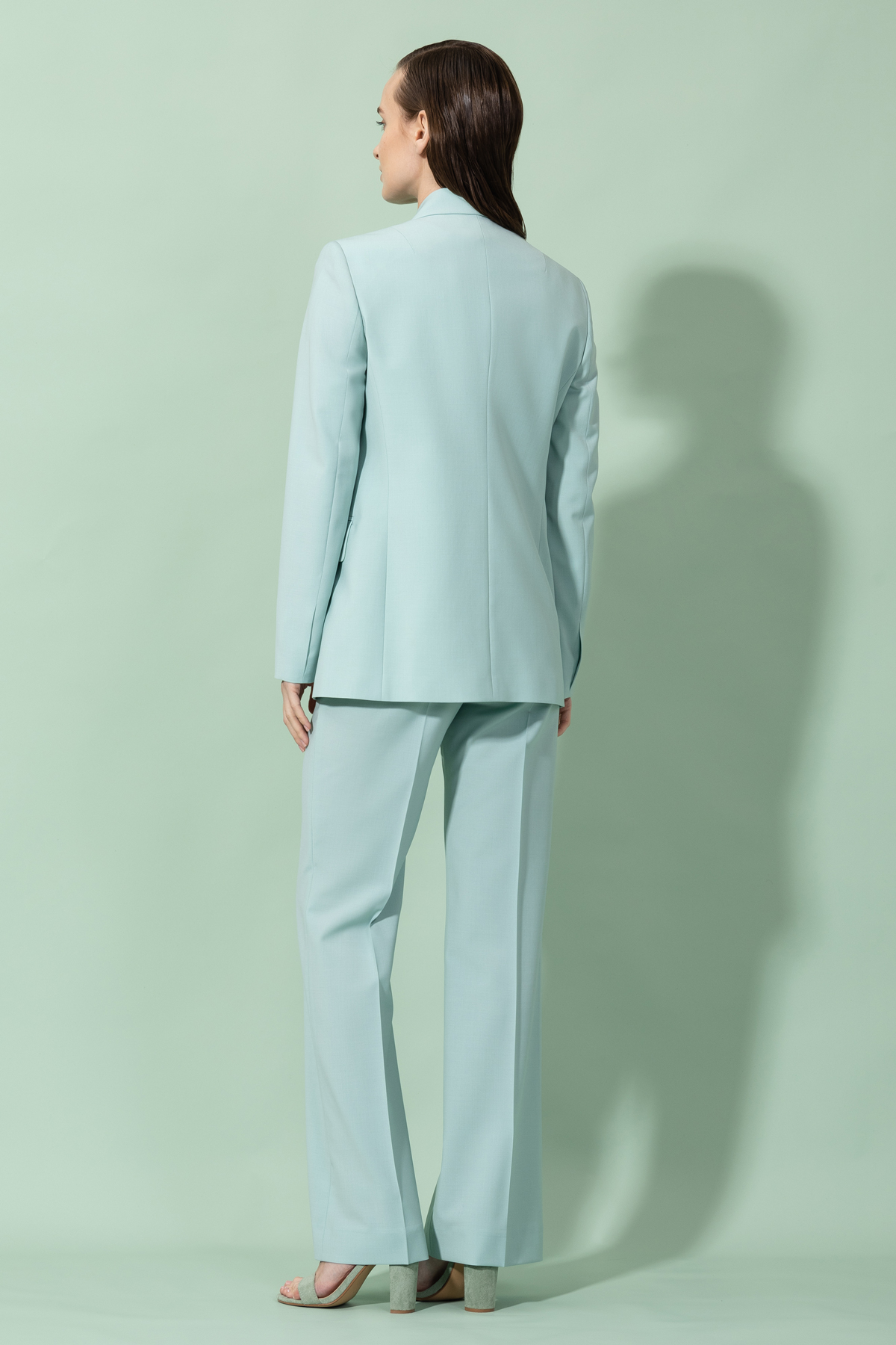 Jacket VASSA&Co, пол female, цвет голубой, фото №4