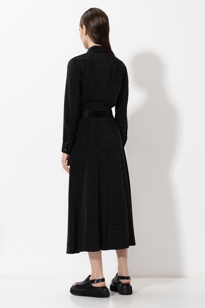 Dress VASSA&Co, пол female, цвет black, фото №6