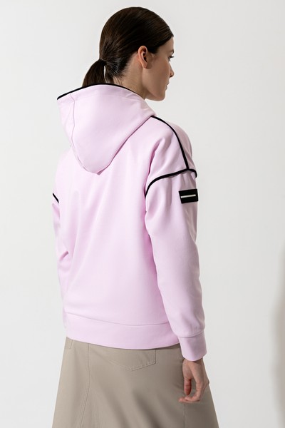 Sweatshirt VASSA CODE, пол female, цвет pink, фото №7