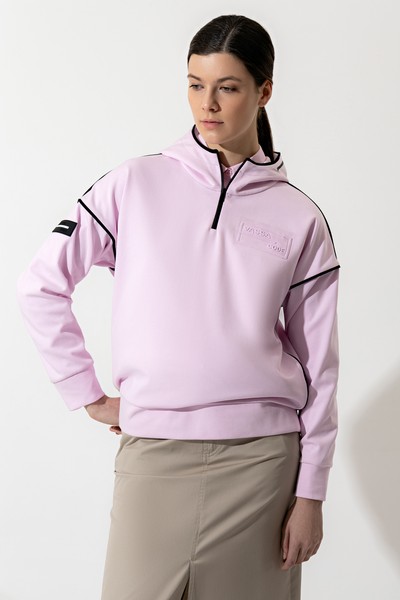 Sweatshirt VASSA CODE, пол female, цвет pink, фото №2