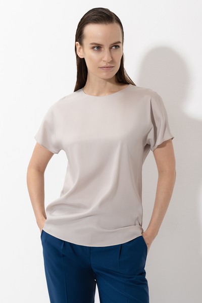 Blouse VASSA&Co, пол female, цвет бежевый, фото №3