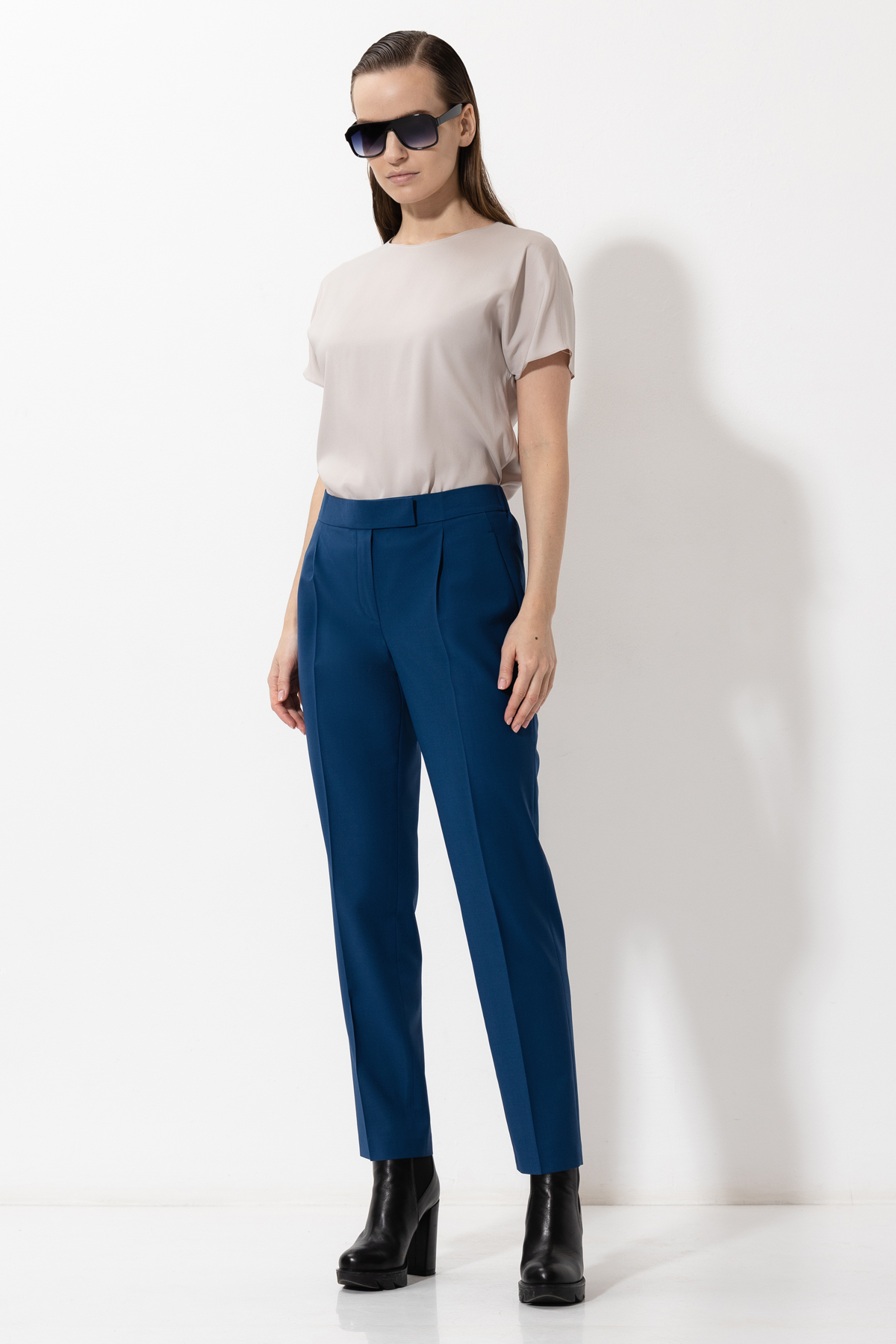 Blouse VASSA&Co, пол female, цвет бежевый, фото №2