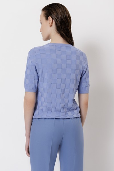 Джемпер , пол женский, цвет фиолетовый, фото №3