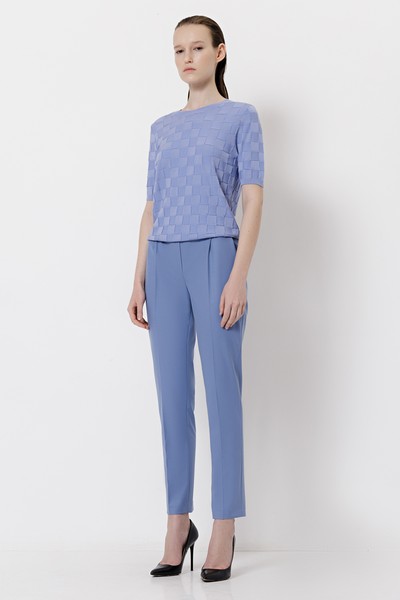 Джемпер , пол женский, цвет фиолетовый, фото №4