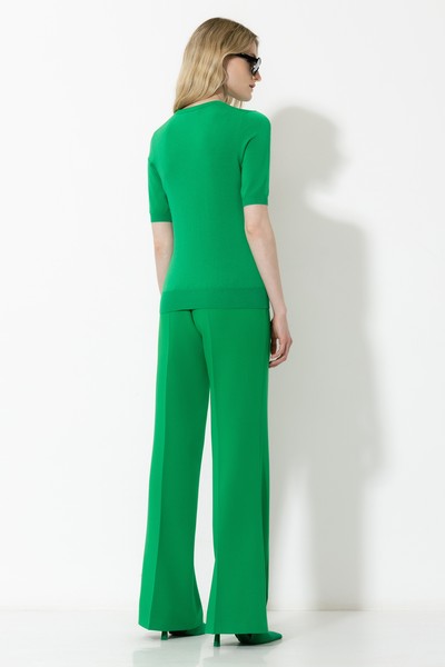 Джемпер , пол женский, цвет зеленый, фото №3