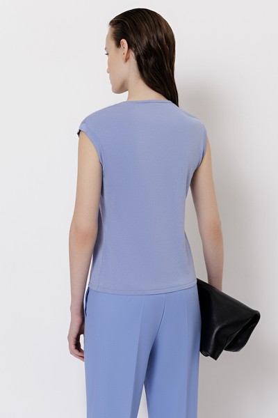 Джемпер , пол женский, цвет фиолетовый, фото №3