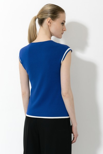 Sweater , пол female, цвет синий, фото №3