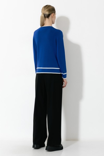 Кардиган , пол женский, цвет синий, фото №2