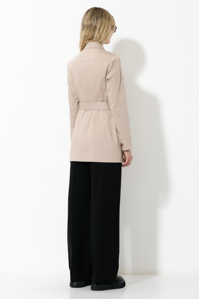 Jacket VASSA&Co, пол female, цвет бежевый, фото №5