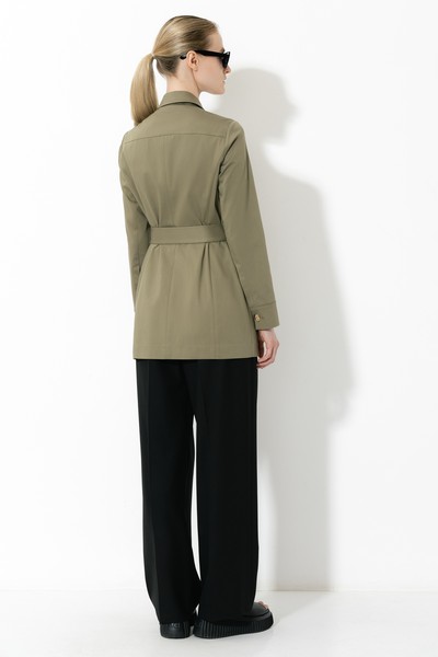 Jacket VASSA&Co, пол female, цвет green, фото №4