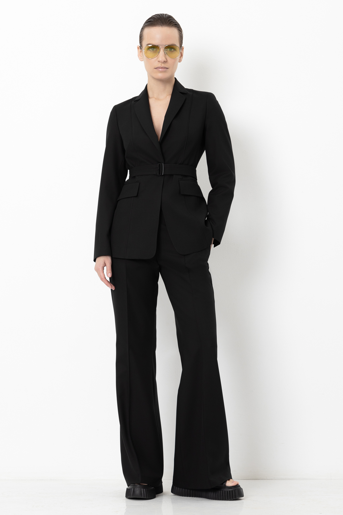 Жакет VASSA&Co, пол женский, цвет черный, фото №4