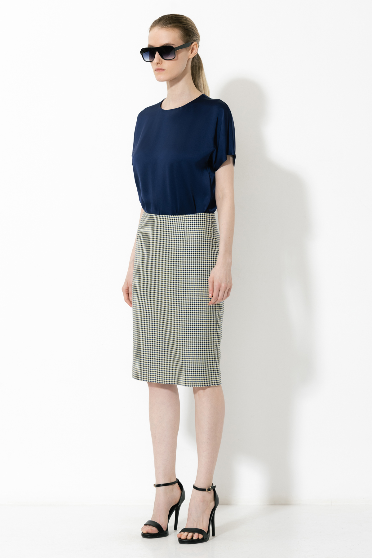 Юбка VASSA&Co, пол женский, цвет молочный, фото №2