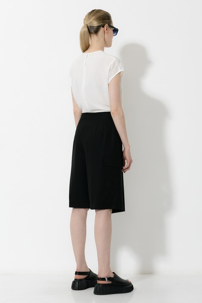 Брюки VASSA&Co, пол женский, цвет черный, фото №3