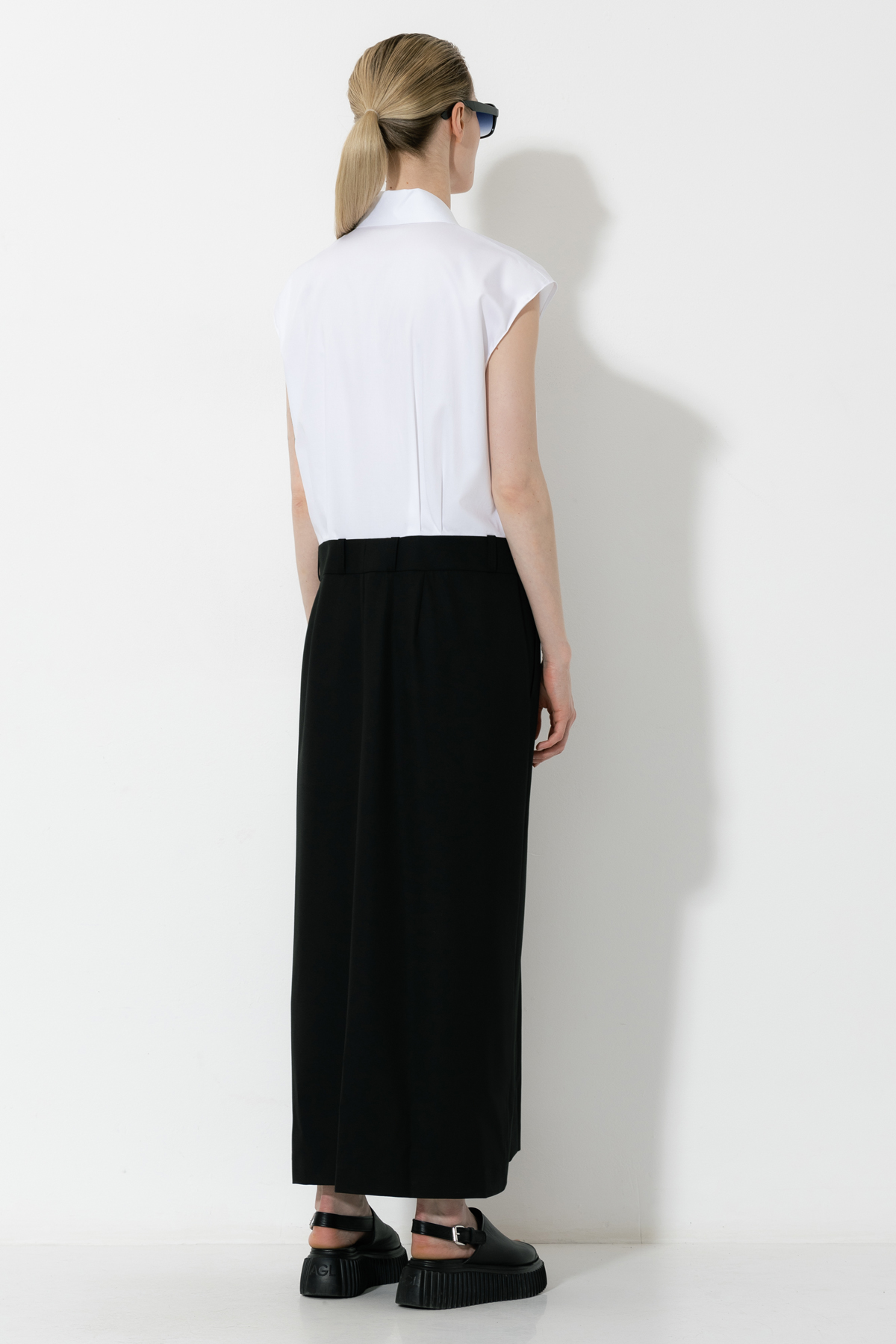 Платье VASSA&Co, пол женский, цвет черный, фото №3