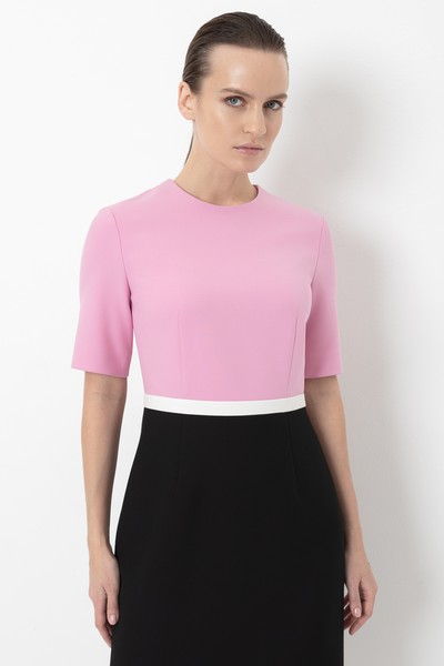 Платье VASSA&Co, пол женский, цвет розовый, фото №3