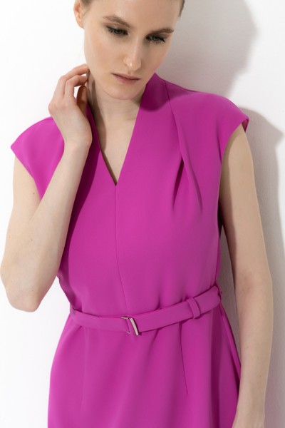 Dress VASSA&Co, пол female, цвет pink, фото №2