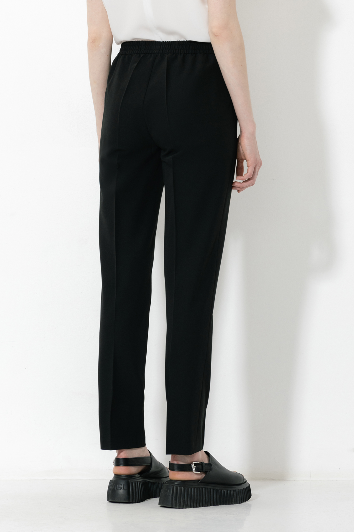 Брюки VASSA&Co, пол женский, цвет черный, фото №6