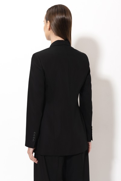 Жакет VASSA&Co, пол женский, цвет черный, фото №3