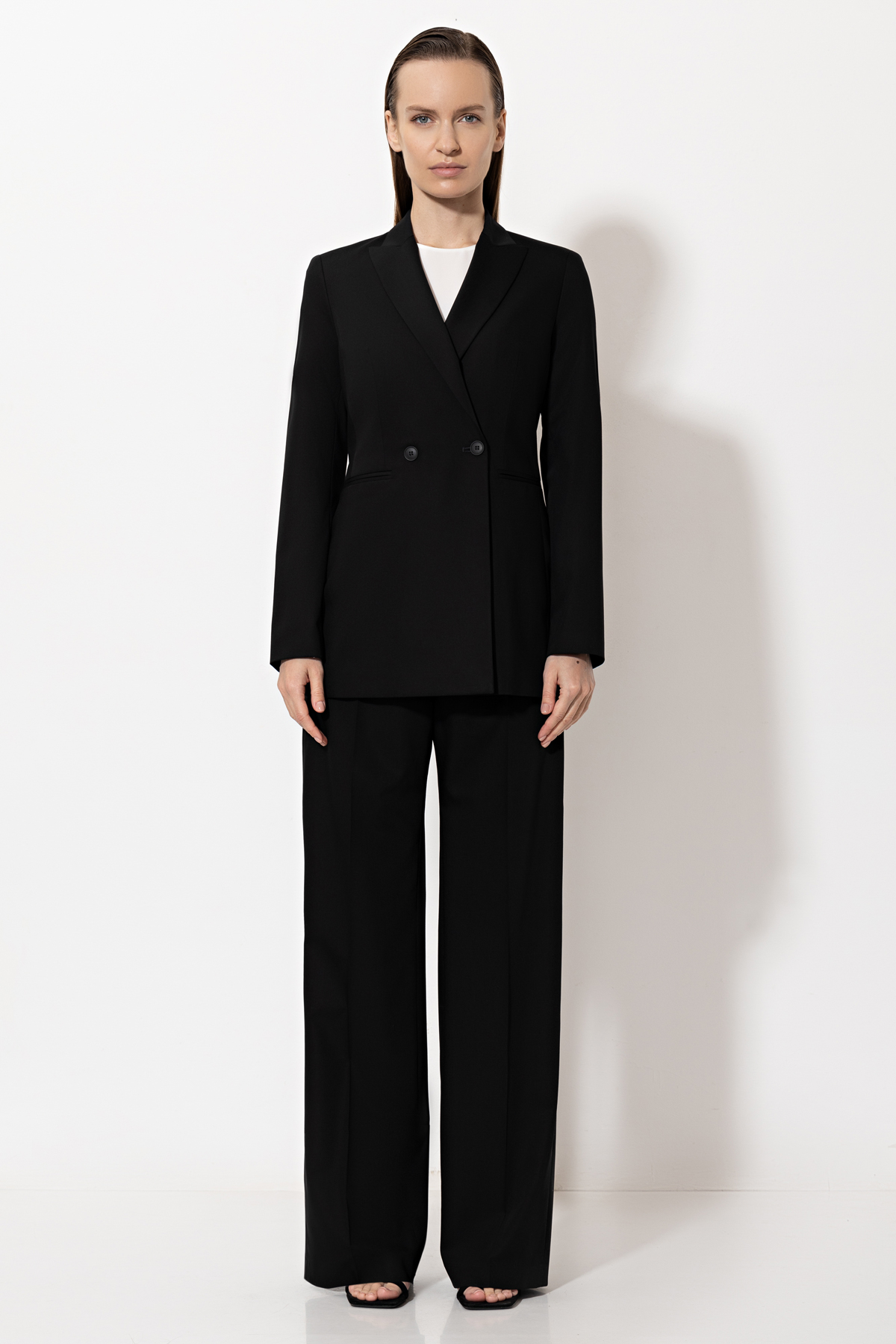 Жакет VASSA&Co, пол женский, цвет черный, фото №4