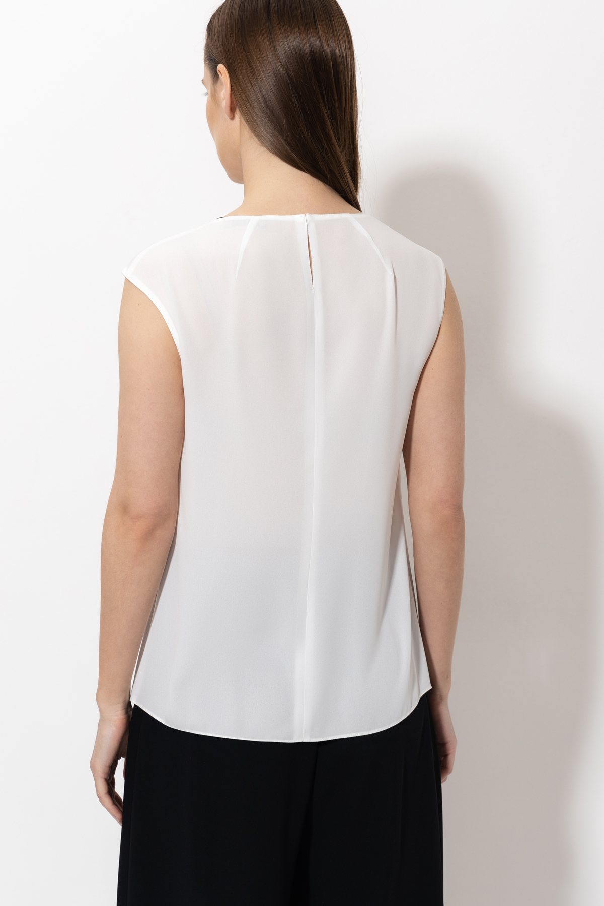 Блузка VASSA&Co, пол женский, цвет белый, фото №2