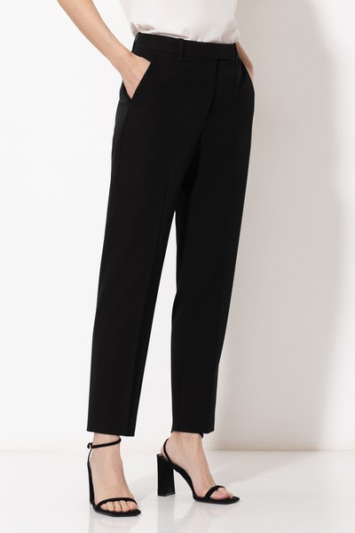 Брюки VASSA&Co, пол женский, цвет черный, фото №4