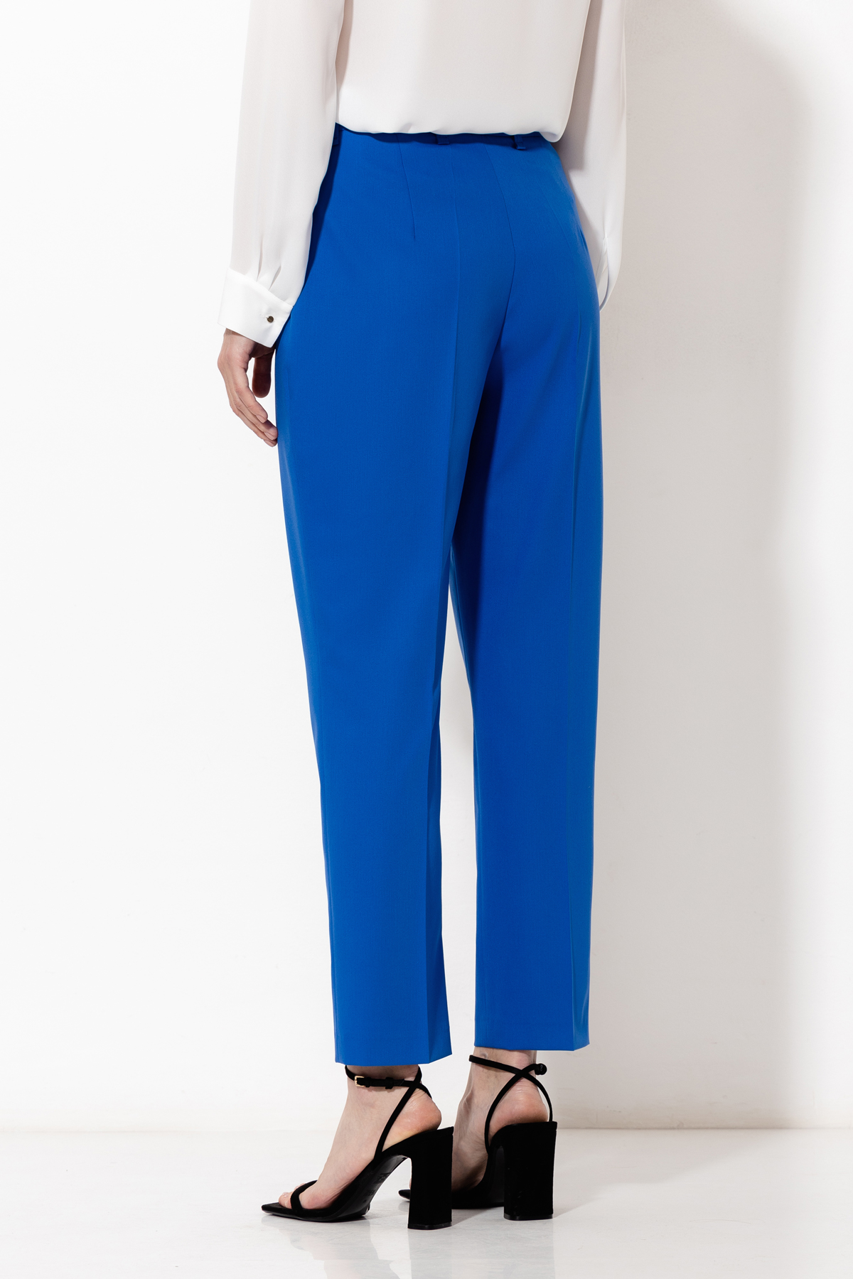 Брюки VASSA&Co, пол женский, цвет синий, фото №3