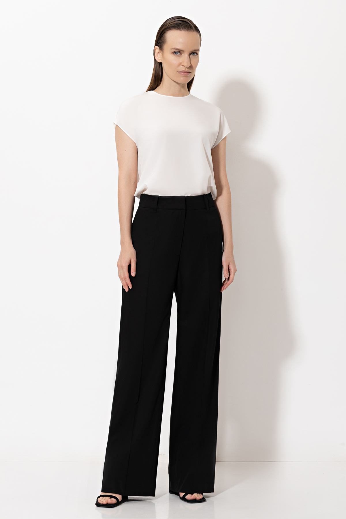 Брюки , пол женский, цвет черный, фото №2