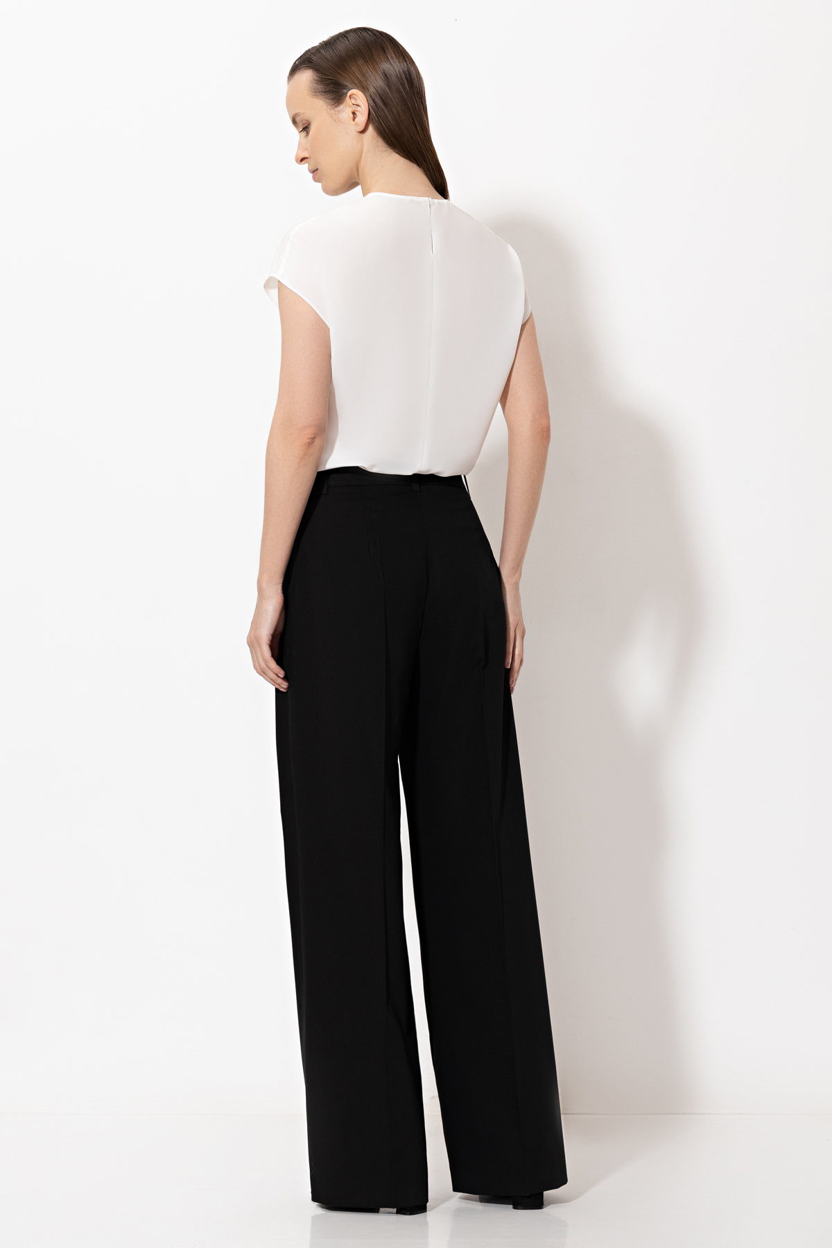 Брюки , пол женский, цвет черный, фото №4