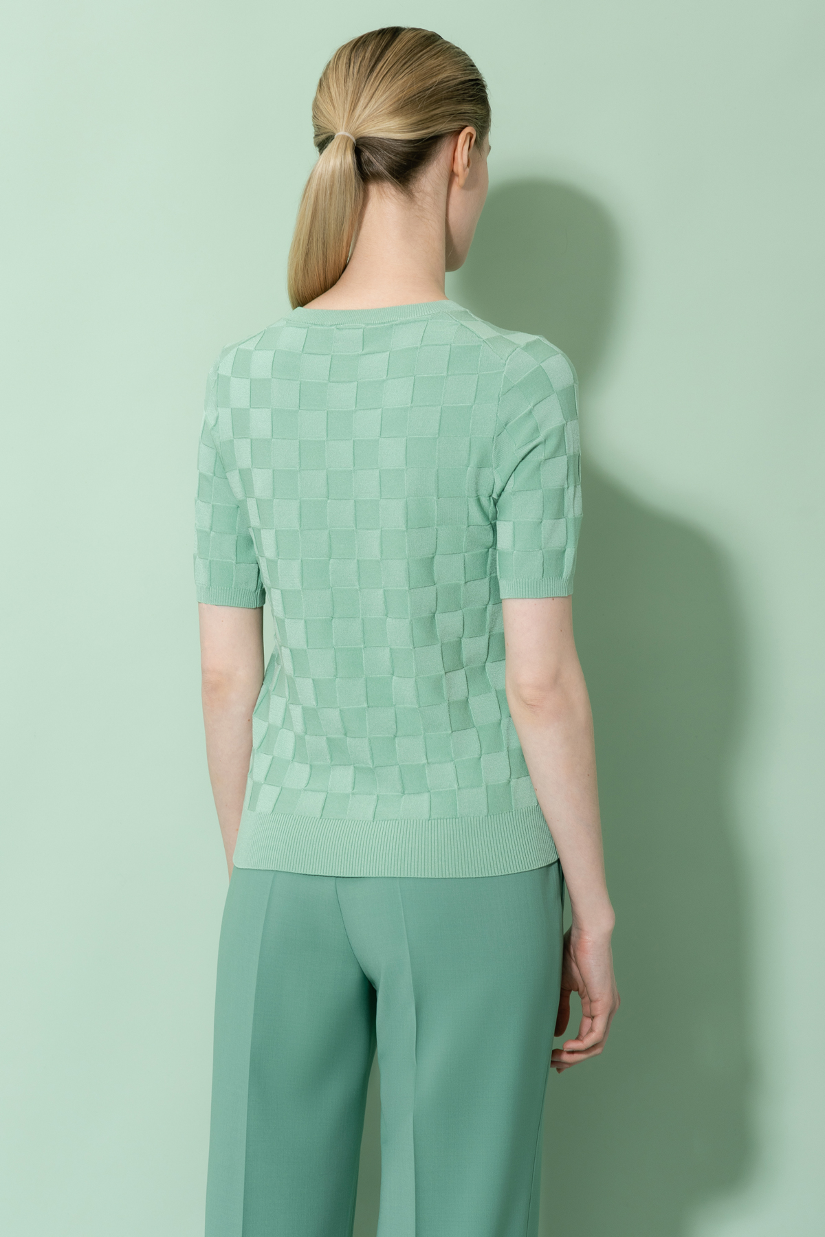 Sweater , пол female, цвет голубой, фото №3