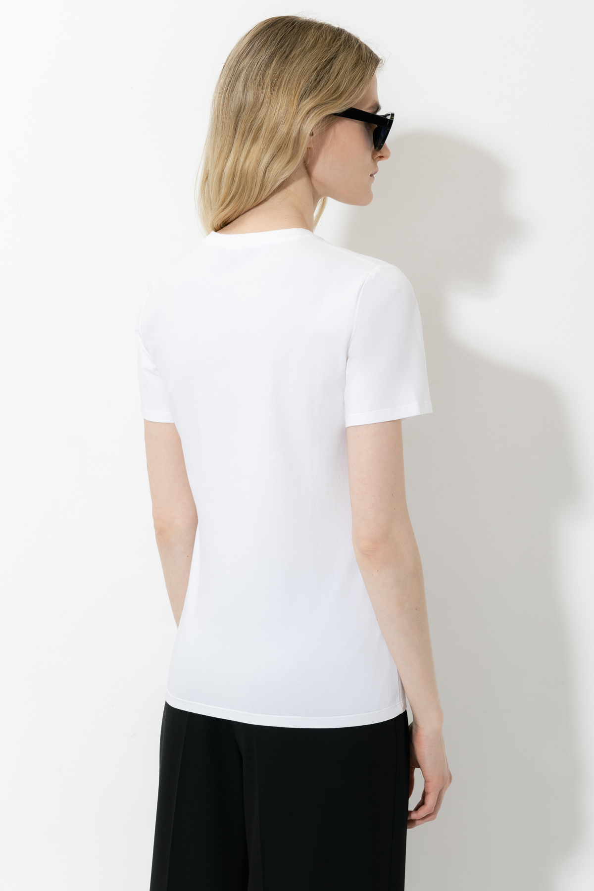 Футболка VASSA CODE, пол женский, цвет белый, фото №5