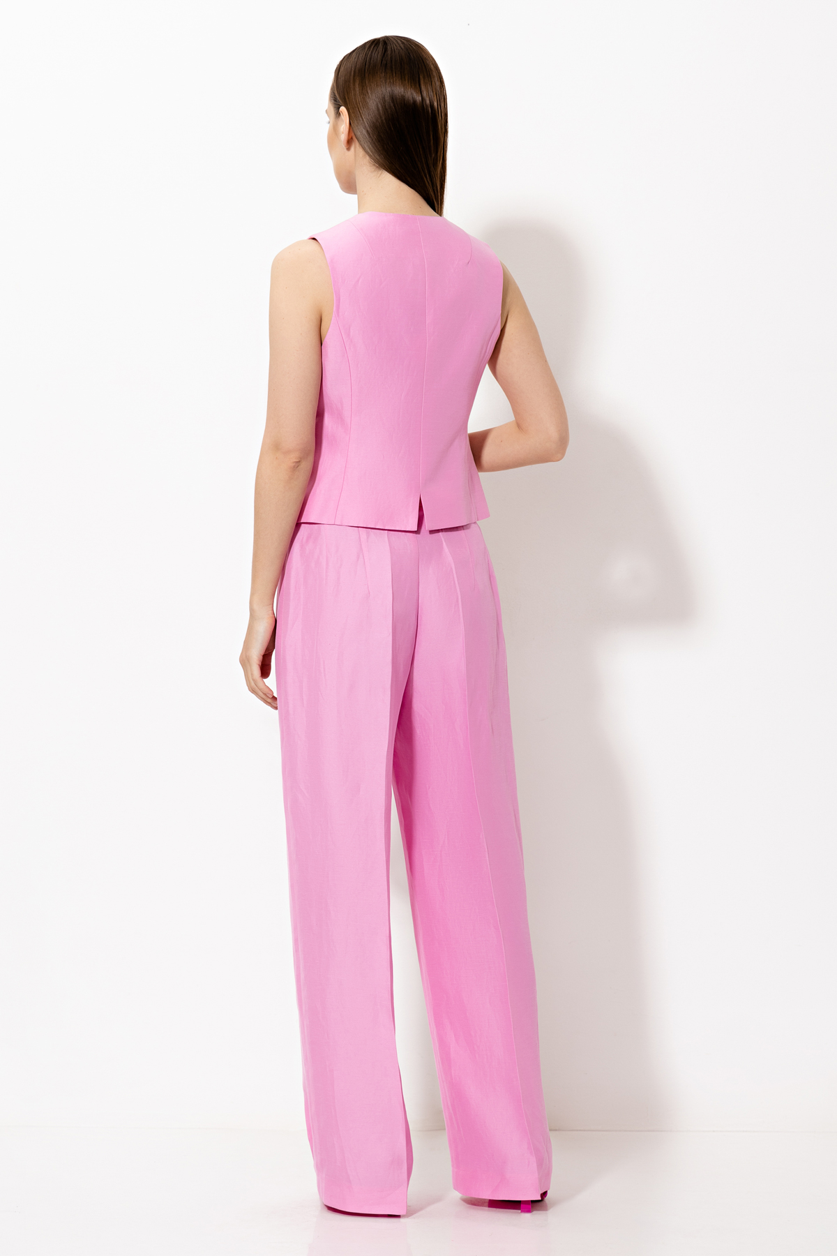 Жилет VASSA&Co, пол женский, цвет розовый, фото №3