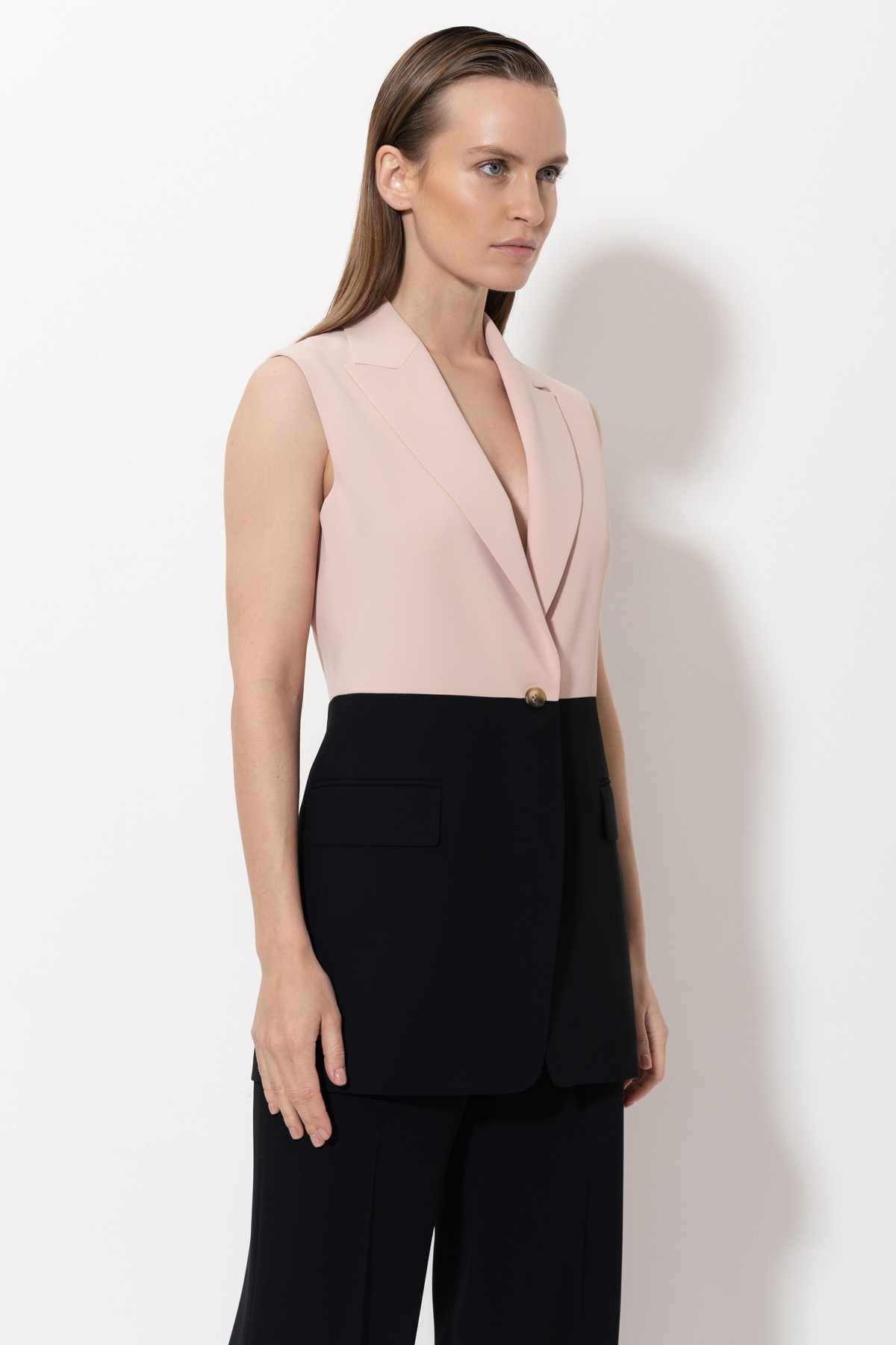 Жилет VASSA&Co, пол женский, цвет розовый, фото №2