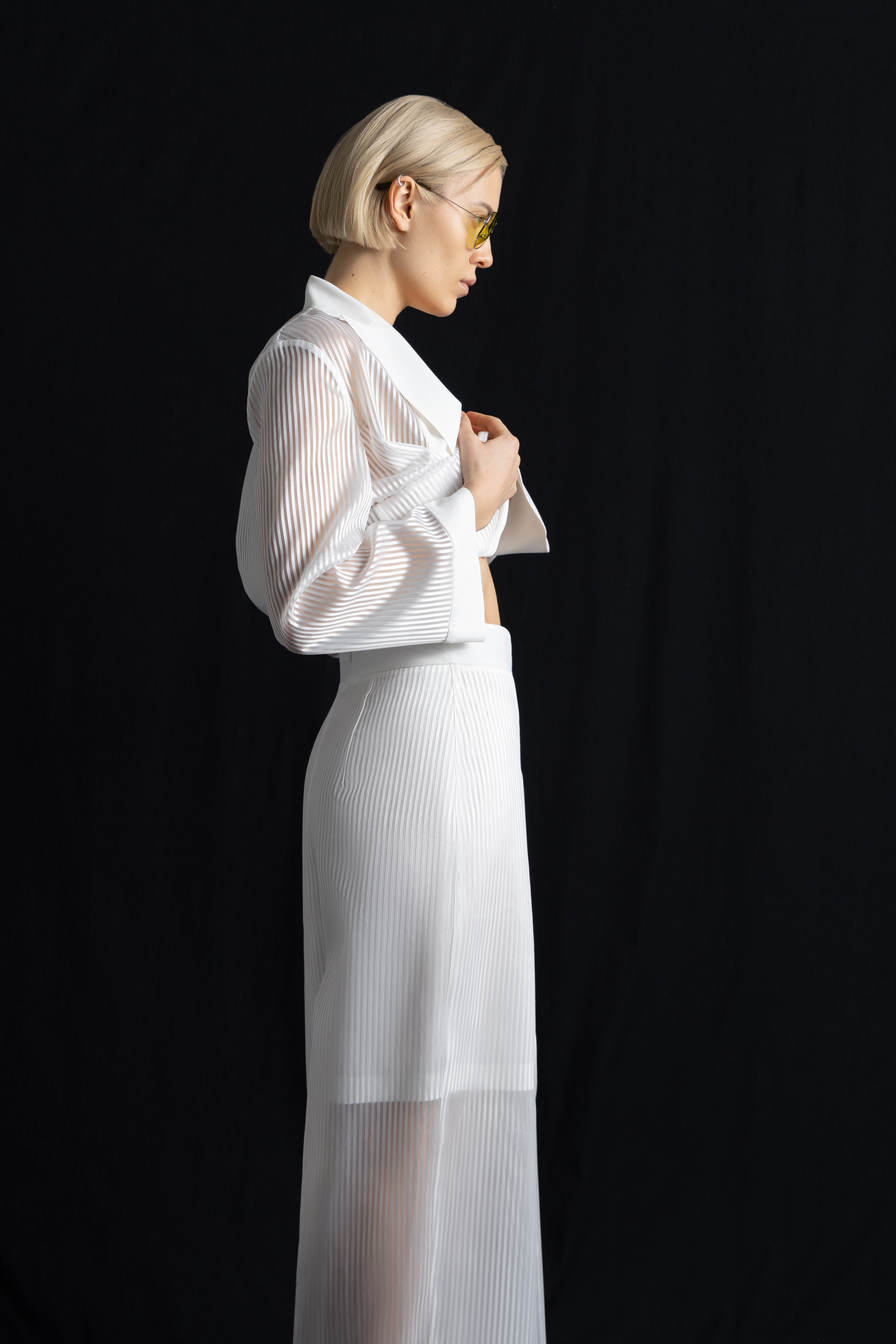 Jacket VASSA&Co, пол female, цвет white, фото №2