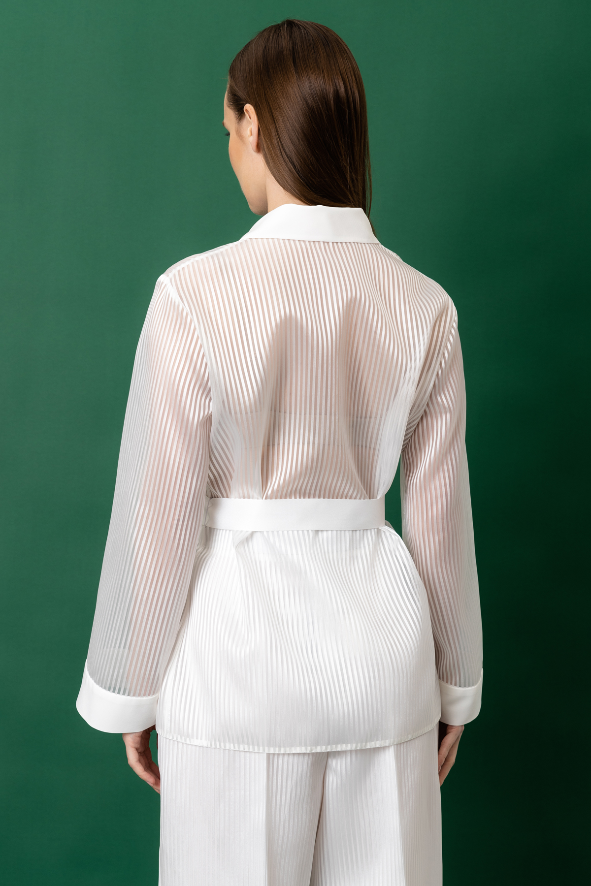 Jacket VASSA&Co, пол female, цвет white, фото №8