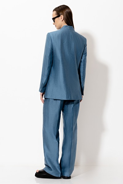 Jacket VASSA&Co, пол female, цвет голубой, фото №3