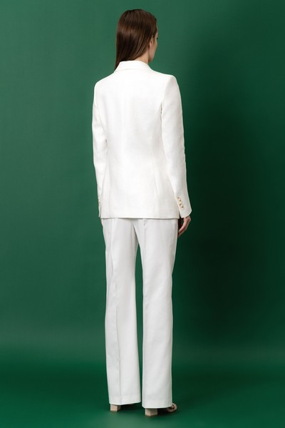 Jacket VASSA&Co, пол female, цвет white, фото №5