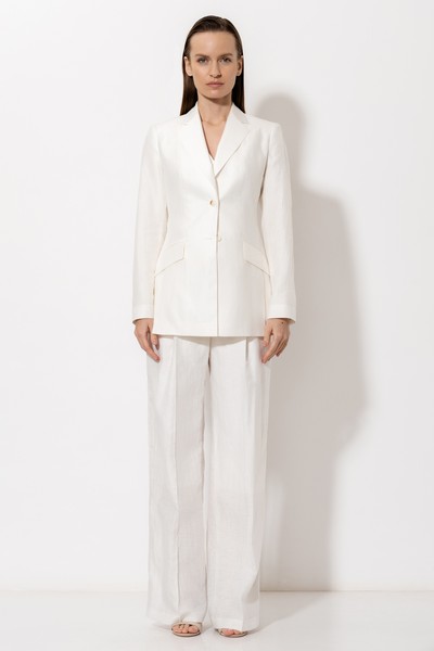 Jacket VASSA&Co, пол female, цвет white, фото №3