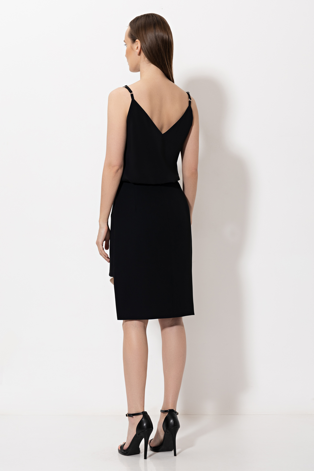 Базовая блузка VASSA&Co, пол женский, цвет черный, фото №5