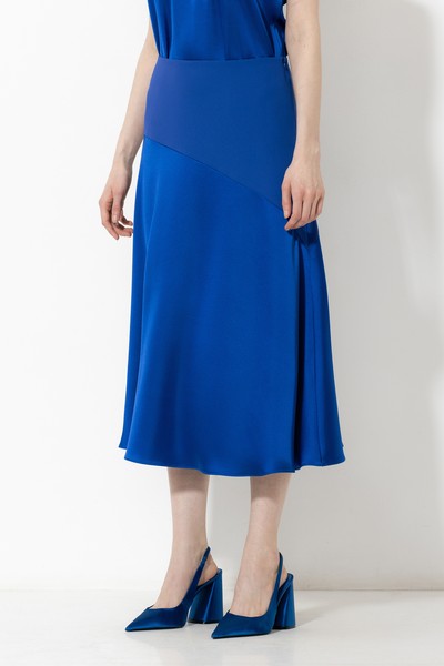 Юбка VASSA&Co, пол женский, цвет синий, фото №2
